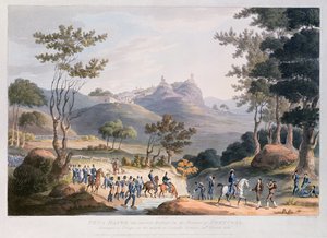 Pena Macor, grabado por C. Turner, 18 de marzo de 1811 de Thomas Staunton St. Clair
